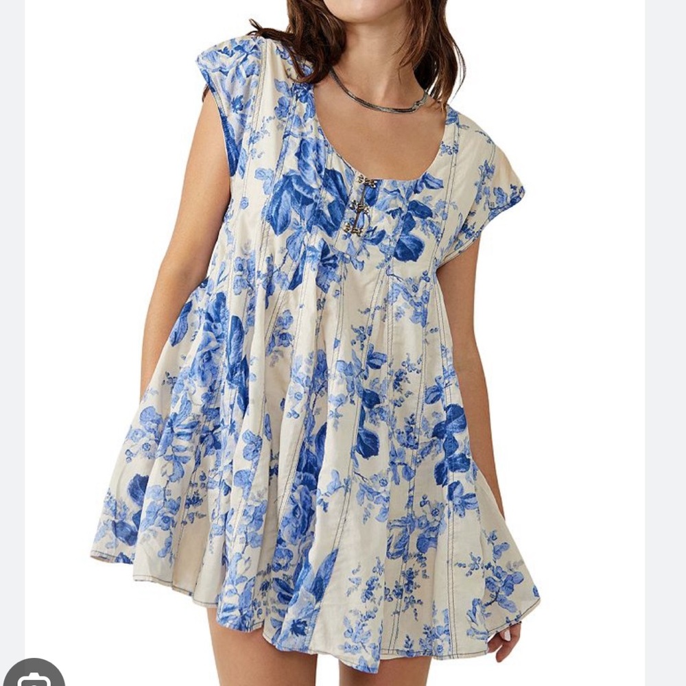 free people Sully Floral Mini Dress